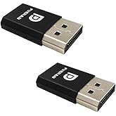 FUERAN DP - DisplayPort Display Emulator EDID Emulator Plug 2K (fit Headless 2560x1600@30Hz) 4K 4096x2160@60Hz Display Port D