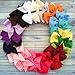 Misaky 20pcs Boutique headband Girls Children Alligator Clip Grosgrain Ribbon
