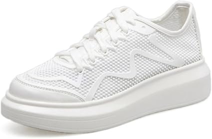 thick sole white shoes