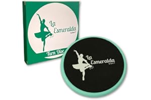 LA ESMERALDA Ballet turning board for dancers, ice skaters, gymnasts etc Helps improve turns, balance, spotting, stability and much more. Made with thick EVA Foam.
