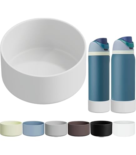 Botte De Protection En Silicone Pour Gourde 24 Oz Freesip - Aqua - Antidérapante