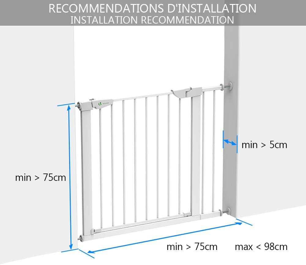 auto close stair gate