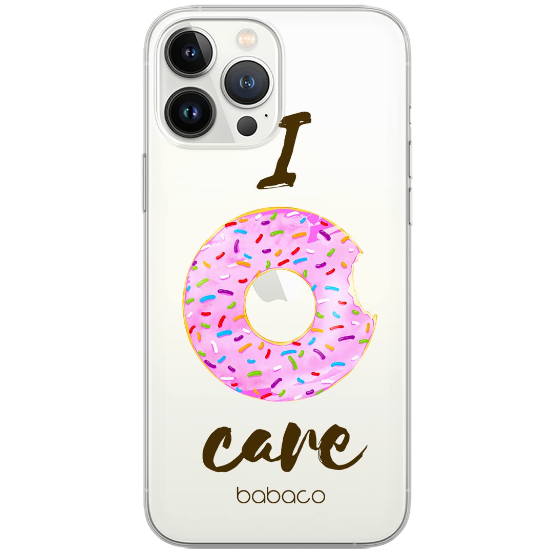 ERT GROUP mobile phone case for Oppo A53 / A53S original and officially Licensed Babaco pattern Donut 001 optimally adapted to the shape of the mobile phone, partially transparent