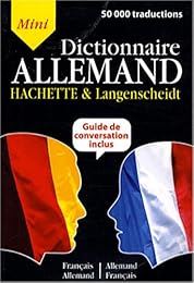 Mini dictionnaire français-allemand, allemand-français