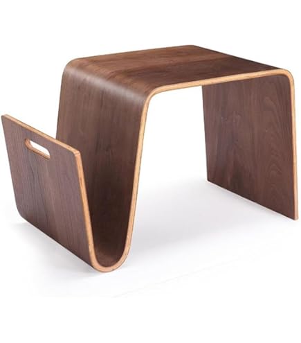 Amazon.com: OFFI & Co. Authentic Mag Table in Walnut : Home
