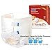 Tranquility Premium ATN Disposable Briefs with Tabs, Overnight Protection Superabsorbent Core for Leak-Free and Full-Fit Comfort, Small 10ct Bag