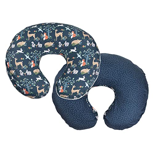 Boppy Nursing Pillow Original Support, Blue Forest Friends, Ergonomic  Nursing Essentials for Bottle and Breast