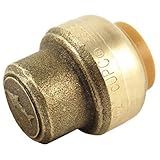 SharkBite 1/2-Inch End Cap, Push-to-Connect, PEX, Copper, CPVC