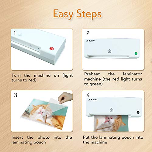 Koala Laminator Machine Thermal Laminating Machine 13 inches A3 Hot