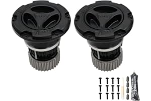 Warn 95060 Premium Locking Hubs, Black