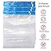 HOMEIDEAS 15 Travel Compression Bags, Roll-Up Compression Storage Bags Luggage Space Saver Bags Waterproof - No Vacuum or Pump Needed, Perfect for Travel/Home Storage