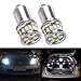 HSUN BAX9S H6W LED Bulbs,High Power 20LED SMD3014 Chip 880LM Extremely Bright Bulbs with Canbus for Dome Reading Light and Indicator,2 Pack,6000K White
