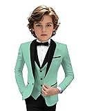 Tuxedo Suits for Boys 3 Pieces Slim Fit Boys Formal