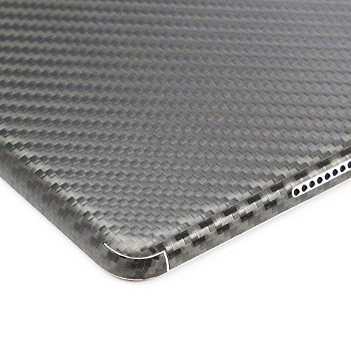 ArmorSuit - iPad 2017 Wifi Screen Protector + Black Carbon Fiber Skin Back Protector MilitaryShield w/ Lifetime Replacements - Front Anti-Bubble Ultra HD Shield (Wifi Version Only)