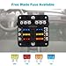 VETOMILE 6-Way Blade Fuse Block Independent Circuits 32V Fuse Box with LED Indicator for Automotive Boat Marine RV Truck Waterproof PC Cover 5A 10A 15A 20A