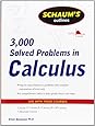 Schaum's 3,000 Solved Problems in Calculus (Schaum's Outlines)