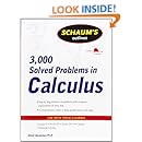 Schaum's 3,000 Solved Problems in Calculus (Schaum's Outlines)