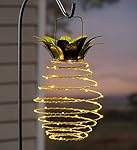 Hanging Solar Lantern Decoration, Pineapple