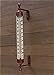 Large 16 Inch Garden Tube Thermometer (Bronze)