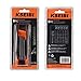 KSEIBI 201760 8-Piece Folding Allen Hex Key Wrench Set, SAE Size