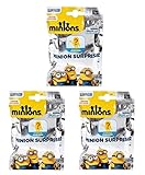 Minions Movie Minion Surprise Mini Figure Mystery Pack of 3