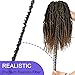 2 Packs Spring Twists Synthetic Crochet Hair Extensions 12 inch 24 strands/pack Ombre Crochet Passion Twist Braids Fiber Fluffy Curly Twist Braiding Hair Bulk (4#)