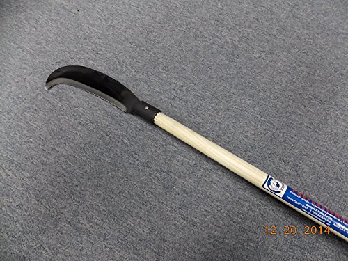 Billhook(brush Axe),ditch Bank Blade. Unique with Long Wood Handle