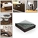 NON SLIP Furniture Pads 24 PCS SQUARE! Premium 2” Furniture Feet with Rubber & Felt - Best Hardwood Floor Protectors for Keep All Furniture. High Effective Rubber Furniture Pads for 100% Satisfaction