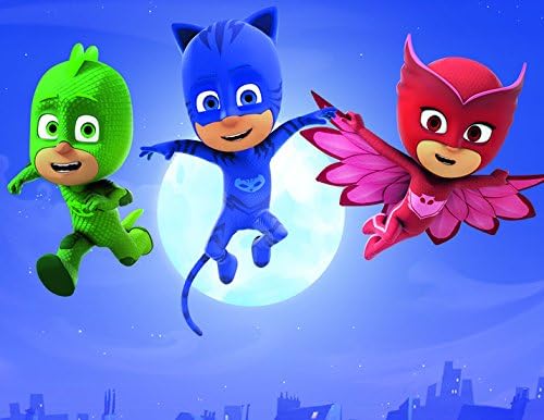 PJ MASKS Edible Image Photo Cake Topper Sheet Birthday Party - 1/4 Sheet Topper - 14498