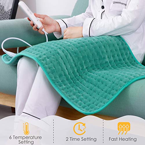 Heating Pads for Back Pain, 18"x33" Large Electric Heating Pads with