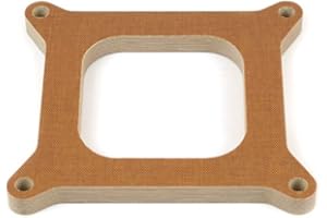 CANTON RACING PRODUCTS Canton Racing 85-162 Phenolic Carburetor Spacer for 4150/4160 Holley Open 1/2 Inch, 1 Pack