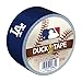 Duck Brand 240691 Los Angeles Dodgers MLB Team Logo Duct Tape, 1.88-Inch by 10-Yard, 1-Pack