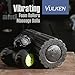 Vulken CurveFit Vibrating Peanut Massage Ball Dual Lacrosse Compact Foam Roller 3 Speed High Intensity Deep Tissue Fitness Massager for Muscle Recovery, Trigger Point Therapy, Myofascial Release.