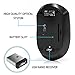 SHHHMOUSE – Wireless Silent Optical Mouse with USB Receiver and Batteries – Cordless, Portable, Quiet Click Mouse for PC, Laptop, Chromebook, Computer