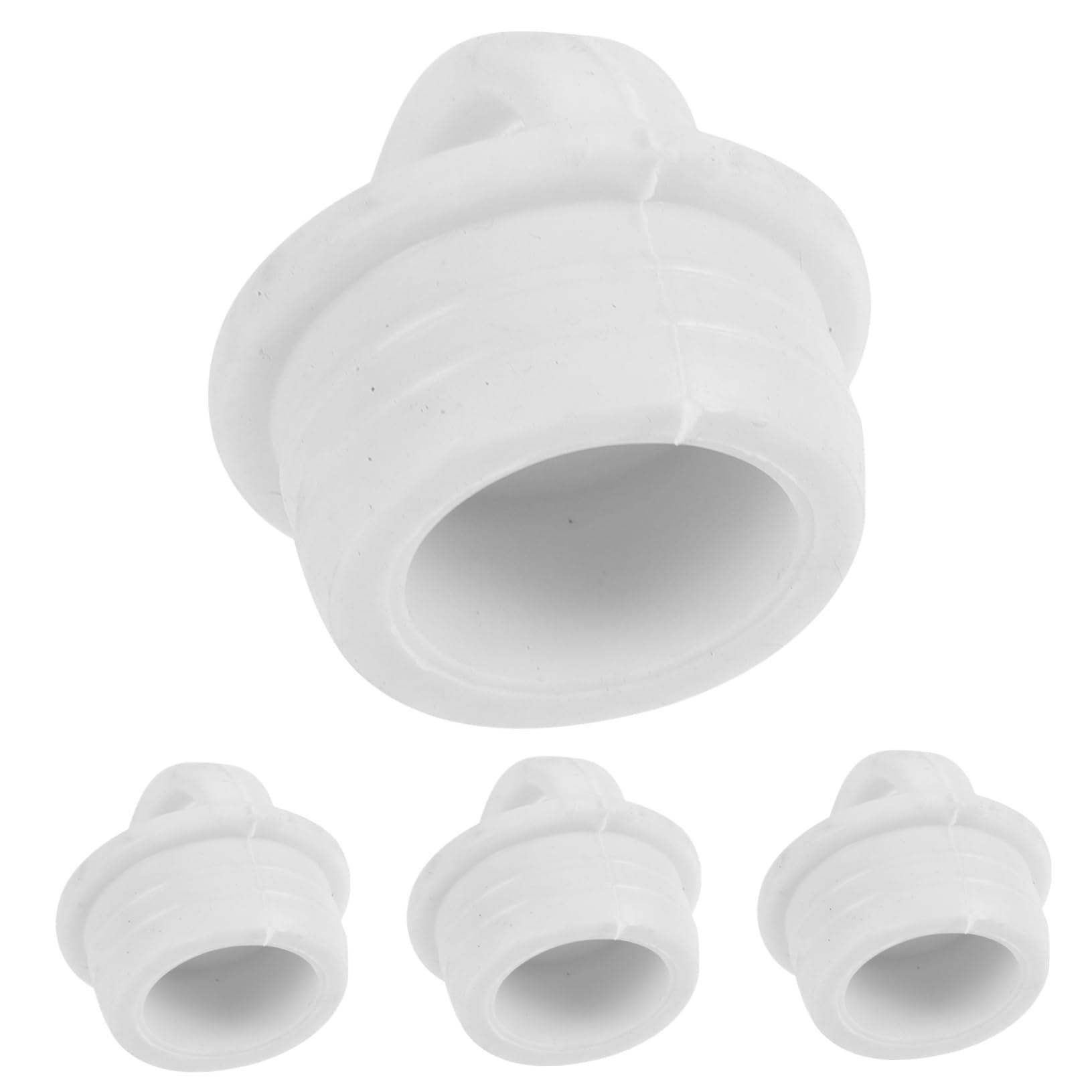 GOOHOCHY 4pcs Rubber Stopper for Mop Bucket Drain Outlet Sealing Plug Replacement Prevent Overflow Control Water Flow Durable Practical for Various Applications