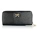 Small Crossbody Bag Cell Phone Purse for Women,Women Wallet Long Clutch Faux Leather Card Holder Fashion Hand Purse Lady Woman Handbag Bag-Black