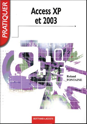 Access XP et 2003
