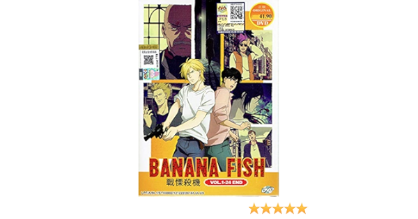 Amazon Com Banana Fish Complete Anime Tv Series Dvd Box Set 24 Episodes Movies Tv