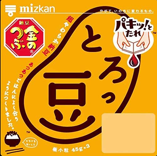 Amazon ミツカン 金のつぶ パキッ とたれ とろっ豆 ３ｐ 45gx3 X12ﾊﾟｯｸ ミツカン 納豆 通販