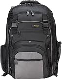 Targus CityGear Backpack Case for 17 Inch Notebooks, Black with Grey (TCG216)