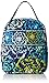 Vera Bradley Women's Cotton Lunch Bunch Lunch Bag, Katalina Blues, One Size