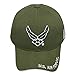 Official Licensed US Air Force with US Flag Adjustable Back Cotton Cap Hat
