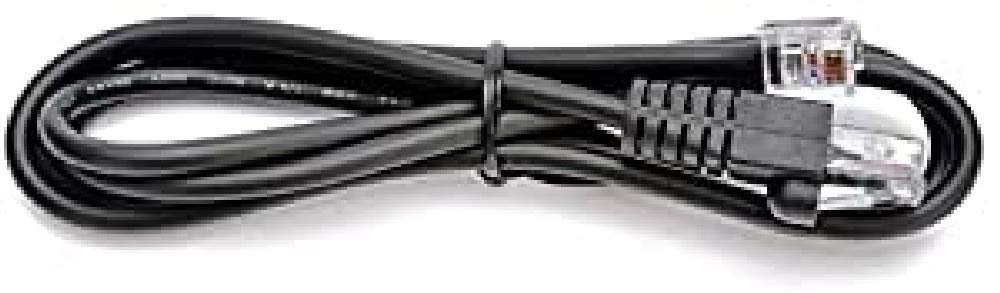 Cable RJ12 9-12V for Drawer and POS Printers 1.1m Black