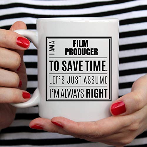 Film Producer Coffee Mug 11 oz - I Am A Film Producer. I'm Always Right - Film And Television Producer, Film and Music Producers Mug - Film & TV Producer Unique Coffee Mug - Film Producer Mug - Thumbnail 7