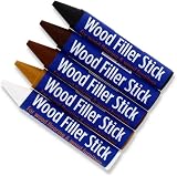 LORD C Wood Filler Sticks 5 Pack Wax Touch Up Color Set Brown Black White view 2