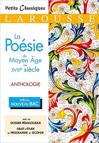 Amazon Fr La Poesie Du Moyen Age Au Xviiieme Collectif Livres