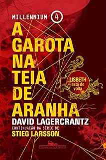 Livro A garota na teia de aranha (Millennium)