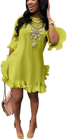 casual plus size mini dresses