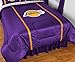 Los Angeles LA Lakers Sideline Bedding Comforter Cover