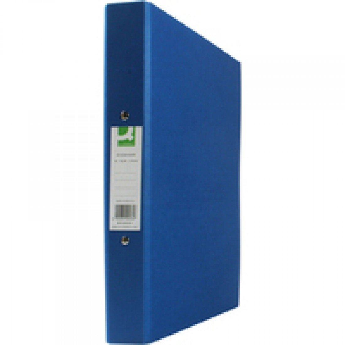 Q-Connect 2 Ring 25mm Paper Over Board Blue A4 Binder (Pack of 10)
